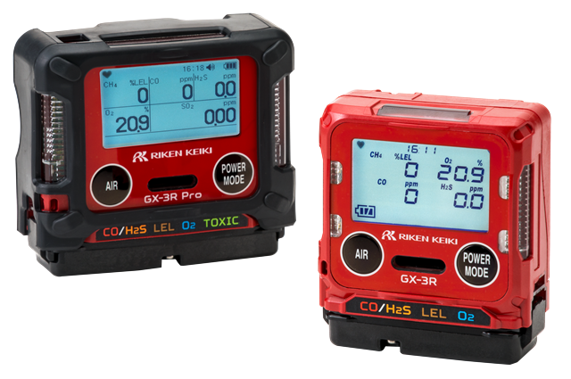 Газоанализаторы RIKEN моделей GX-3R и GX-3R Pro